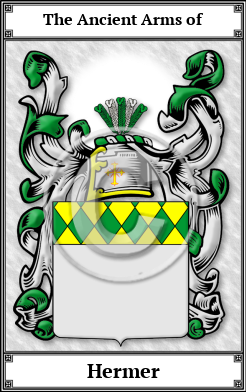 Hermer Family Crest Download (JPG)  Book Plated - 150 DPI
