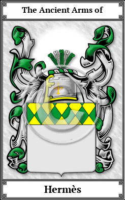 Hermès Family Crest Download (JPG) Book Plated - 600 DPI