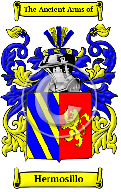 Hermosillo Family Crest Download (JPG) Heritage Series - 600 DPI