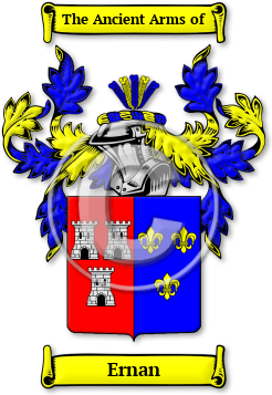 Ernan Family Crest Download (JPG) Legacy Series - 600 DPI