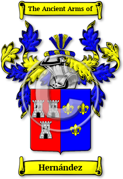 Hernández Family Crest Download (jpg) Legacy Series - 150 DPI