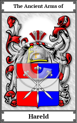 Hareld Family Crest Download (JPG)  Book Plated - 150 DPI