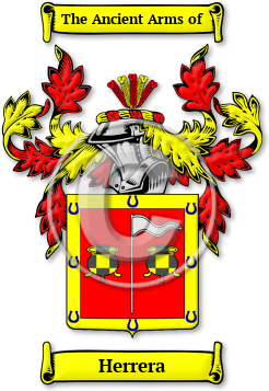 Herrera Family Crest Download (jpg) Legacy Series - 150 DPI