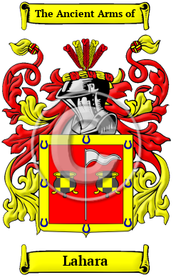 Lahara Family Crest/Coat of Arms