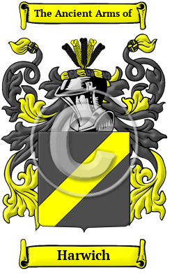 Harwich Family Crest Download (JPG) Heritage Series - 600 DPI