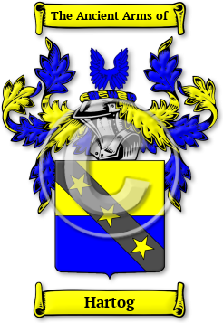 Hartog Family Crest Download (JPG) Legacy Series - 600 DPI