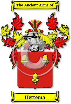 Hettema Family Crest Download (jpg) Legacy Series - 150 DPI
