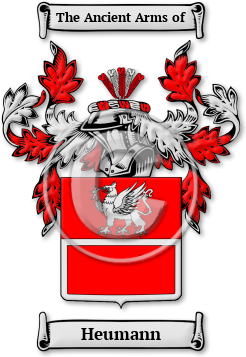 Heumann Family Crest Download (jpg) Legacy Series - 150 DPI