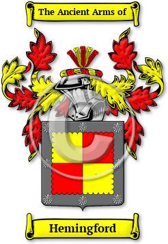 Hemingford Family Crest Download (jpg) Legacy Series - 150 DPI
