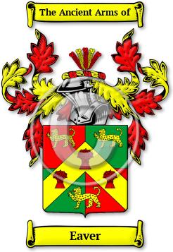 Eaver Family Crest Download (jpg) Legacy Series - 150 DPI