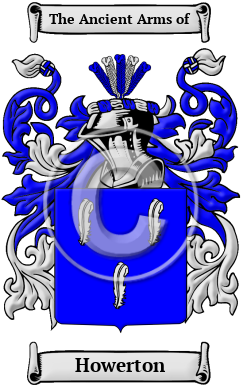 Howerton Family Crest/Coat of Arms