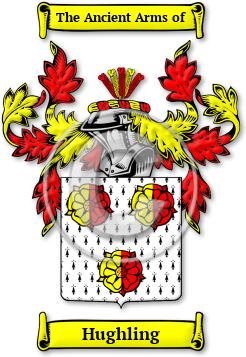 Hughling Family Crest Download (jpg) Legacy Series - 150 DPI