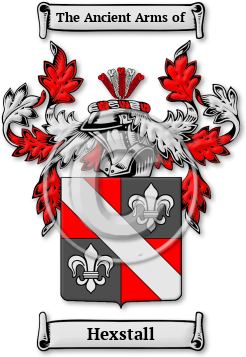 Hexstall Family Crest Download (jpg) Legacy Series - 150 DPI