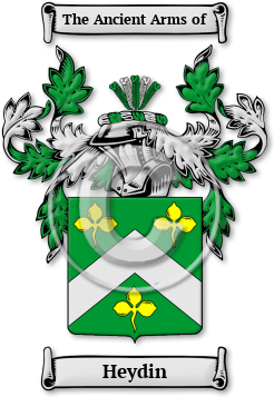 Heydin Family Crest Download (JPG) Legacy Series - 600 DPI