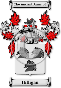 Hilligan Family Crest Download (jpg) Legacy Series - 150 DPI