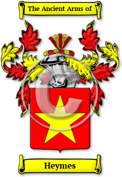 Heymes Family Crest Download (jpg) Legacy Series - 150 DPI