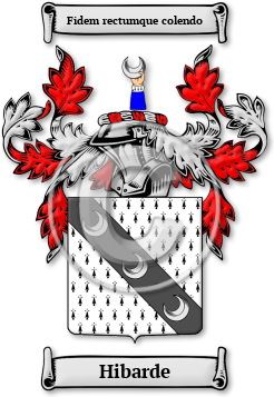 Hibarde Family Crest Download (JPG) Legacy Series - 600 DPI