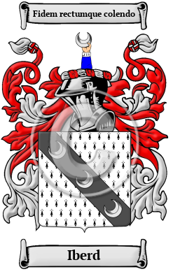 Iberd Family Crest Download (jpg) Heritage Series - 150 DPI