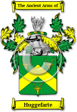 Huggefarte Family Crest Download (jpg) Legacy Series - 150 DPI