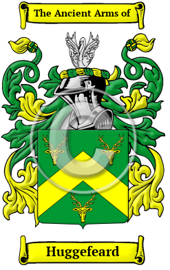 Huggefeard Family Crest/Coat of Arms