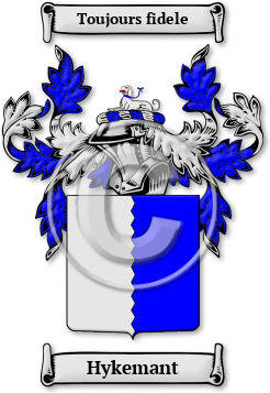 Hykemant Family Crest Download (jpg) Legacy Series - 150 DPI