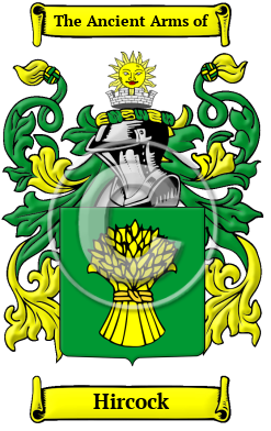 Hircock Family Crest/Coat of Arms