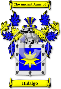 Hidalgo Family Crest Download (jpg) Legacy Series - 150 DPI