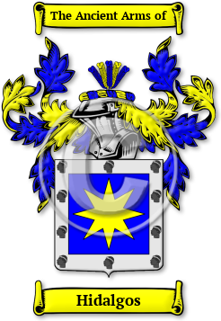 Hidalgos Family Crest Download (jpg) Legacy Series - 150 DPI