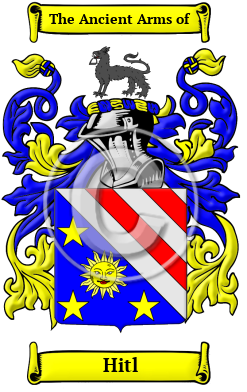 Hitl Family Crest Download (JPG) Heritage Series - 300 DPI