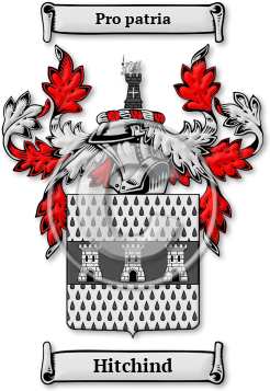Hitchind Family Crest Download (JPG) Legacy Series - 600 DPI