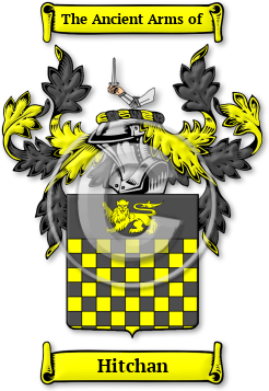 Hitchan Family Crest Download (jpg) Legacy Series - 150 DPI
