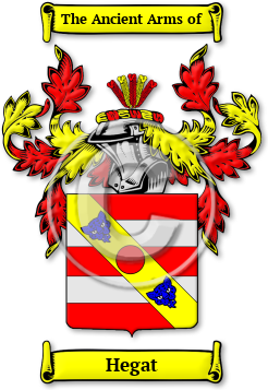 Hegat Family Crest Download (jpg) Legacy Series - 150 DPI