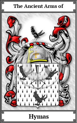 Hymas Family Crest Download (JPG)  Book Plated - 150 DPI