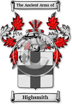Highsmith Family Crest Download (jpg) Legacy Series - 150 DPI