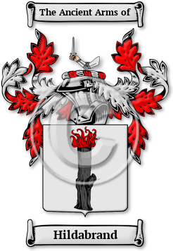 Hildabrand Family Crest Download (jpg) Legacy Series - 150 DPI