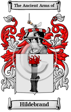 Hildebrand Family Crest Download (JPG) Heritage Series - 600 DPI