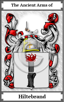Hiltebrand Family Crest Download (JPG) Book Plated - 600 DPI