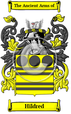 Hildred Family Crest/Coat of Arms