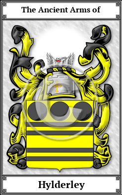 Hylderley Family Crest Download (JPG)  Book Plated - 150 DPI
