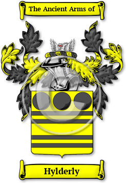 Hylderly Family Crest Download (jpg) Legacy Series - 150 DPI