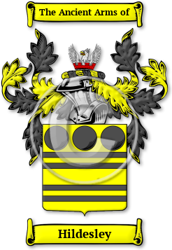Hildesley Family Crest Download (jpg) Legacy Series - 150 DPI