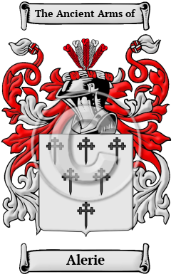 Alerie Family Crest/Coat of Arms