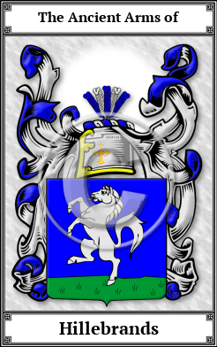 Hillebrands Family Crest Download (JPG)  Book Plated - 150 DPI