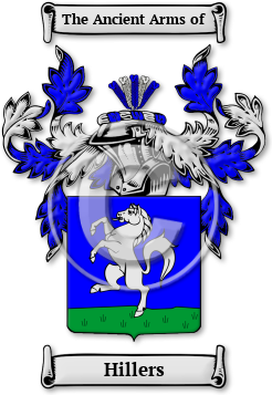 Hillers Family Crest Download (jpg) Legacy Series - 150 DPI