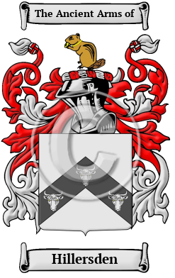 Hillersden Family Crest Download (JPG) Heritage Series - 600 DPI