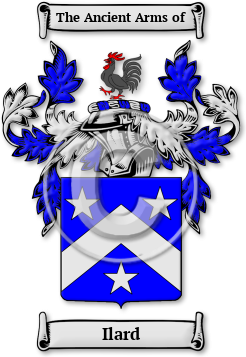 Ilard Family Crest Download (jpg) Legacy Series - 150 DPI
