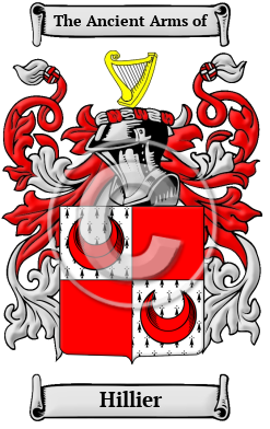 Hillier Family Crest/Coat of Arms