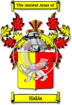Halás Family Crest Download (jpg) Legacy Series - 150 DPI