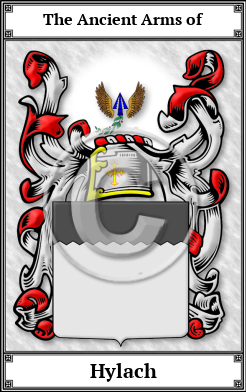 Hylach Family Crest Download (JPG) Book Plated - 600 DPI