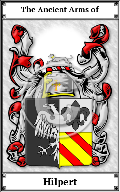 Hilpert Family Crest Download (JPG)  Book Plated - 150 DPI